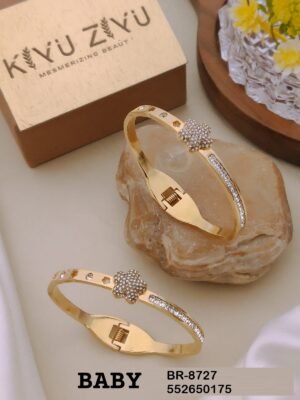 BB-8727 Anti-Tarnish Stainless Steel Bracelet Baby Size