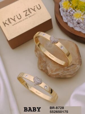 BB-8728 Anti-Tarnish Stainless Steel Bracelet Baby Size