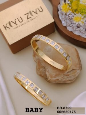 BB-8729 Anti-Tarnish Stainless Steel Bracelet Baby Size