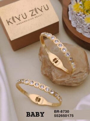 BB-8730 Anti-Tarnish Stainless Steel Bracelet Baby Size