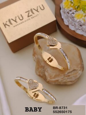 BB-8731 Anti-Tarnish Stainless Steel Bracelet Baby Size