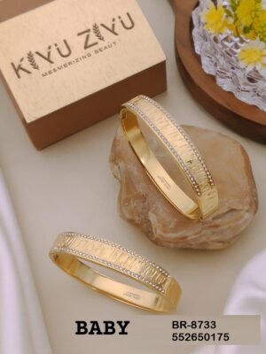 BB-8733 Anti-Tarnish Stainless Steel Bracelet Baby Size