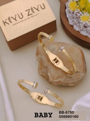 BB-8750 Anti-Tarnish Stainless Steel Bracelet Baby Size