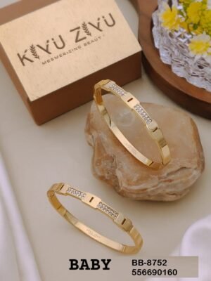 BB-8752 Anti-Tarnish Stainless Steel Bracelet Baby Size