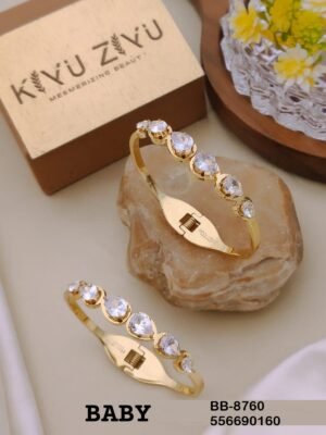 BB-8760 Anti-Tarnish Stainless Steel Bracelet Baby Size