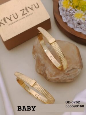 BB-8762 Anti-Tarnish Stainless Steel Bracelet Baby Size