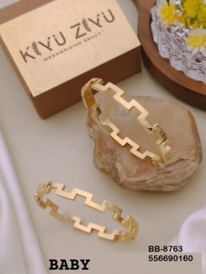 BB-8763 Anti-Tarnish Stainless Steel Bracelet Baby Size