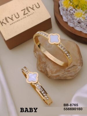 BB-8765 Anti-Tarnish Stainless Steel Bracelet Baby Size