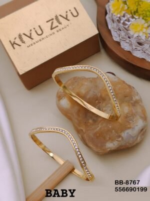 BB-8767 Anti-Tarnish Stainless Steel Bracelet Baby Size