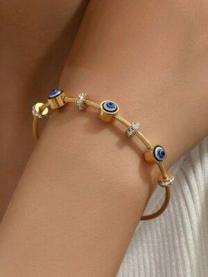 BR-3284G Anti-Tarnish Stainless Steel Bracelet KADA