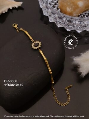 BR-8660 Anti-Tarnish Stainless Steel Chain Bracelet Chain Bracelets