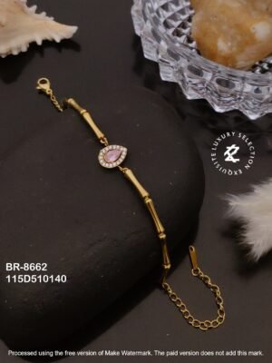 BR-8662 Anti-Tarnish Stainless Steel Chain Bracelet Chain Bracelets