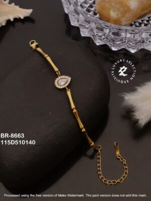 BR-8663 Anti-Tarnish Stainless Steel Chain Bracelet Chain Bracelets