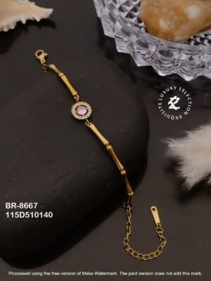 BR-8667 Anti-Tarnish Stainless Steel Chain Bracelet Chain Bracelets