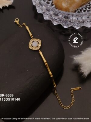 BR-8669 Anti-Tarnish Stainless Steel Chain Bracelet Chain Bracelets