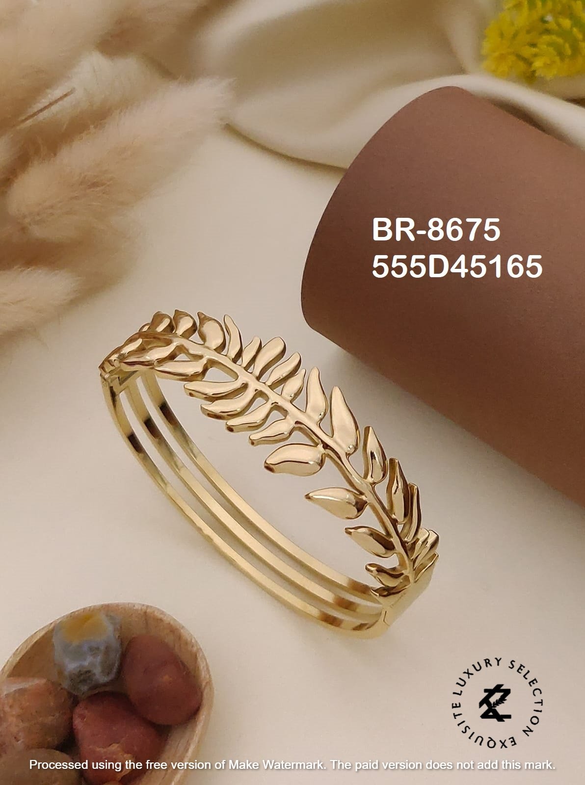 BR-8675 Anti-Tarnish Stainless Steel Bracelet KADA