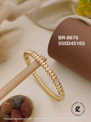 BR-8676 Anti-Tarnish Stainless Steel Bracelet KADA