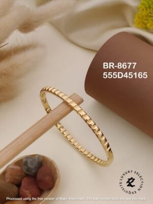 BR-8677 Anti-Tarnish Stainless Steel Bracelet KADA