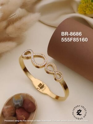 BR-8686 Anti-Tarnish Stainless Steel Bracelet KADA