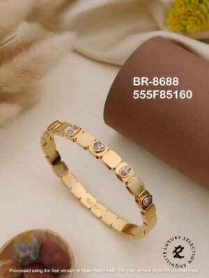 BR-8688 Anti-Tarnish Stainless Steel Bracelet KADA