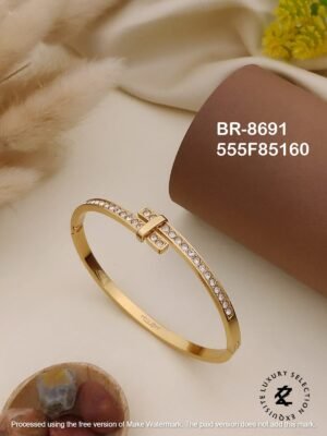 BR-8691 Anti-Tarnish Stainless Steel Bracelet KADA