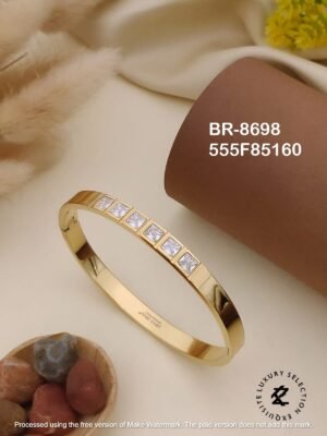 BR-8698 Anti-Tarnish Stainless Steel Bracelet KADA