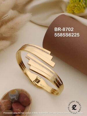 BR-8702 Anti-Tarnish Stainless Steel Bracelet KADA
