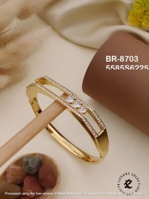 BR-8703 Anti-Tarnish Stainless Steel Bracelet KADA