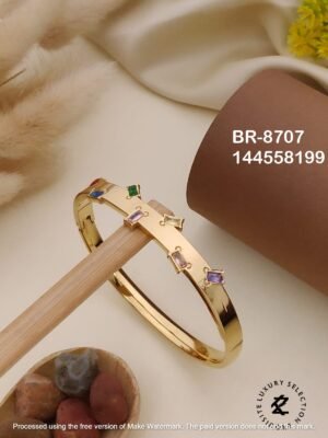 BR-8707 Anti-Tarnish Stainless Steel Bracelet KADA