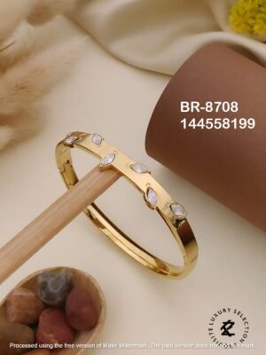 BR-8708 Anti-Tarnish Stainless Steel Bracelet KADA