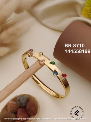 BR-8710 Anti-Tarnish Stainless Steel Bracelet KADA