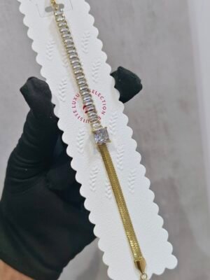 BR-8904 Anti-Tarnish Stainless Steel Chain Bracelets
