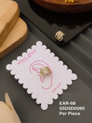 EAR-68 Anti-Tarnish Stainless Steel Ear Cuffs