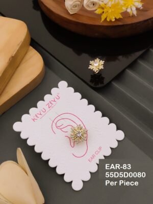 EAR-83 Anti-Tarnish Imported Brass Ear Cuffs