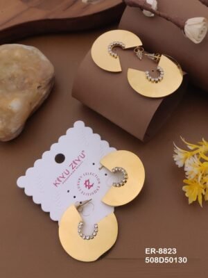 ER-8823 Anti-Tarnish Stainless Steel Earrings