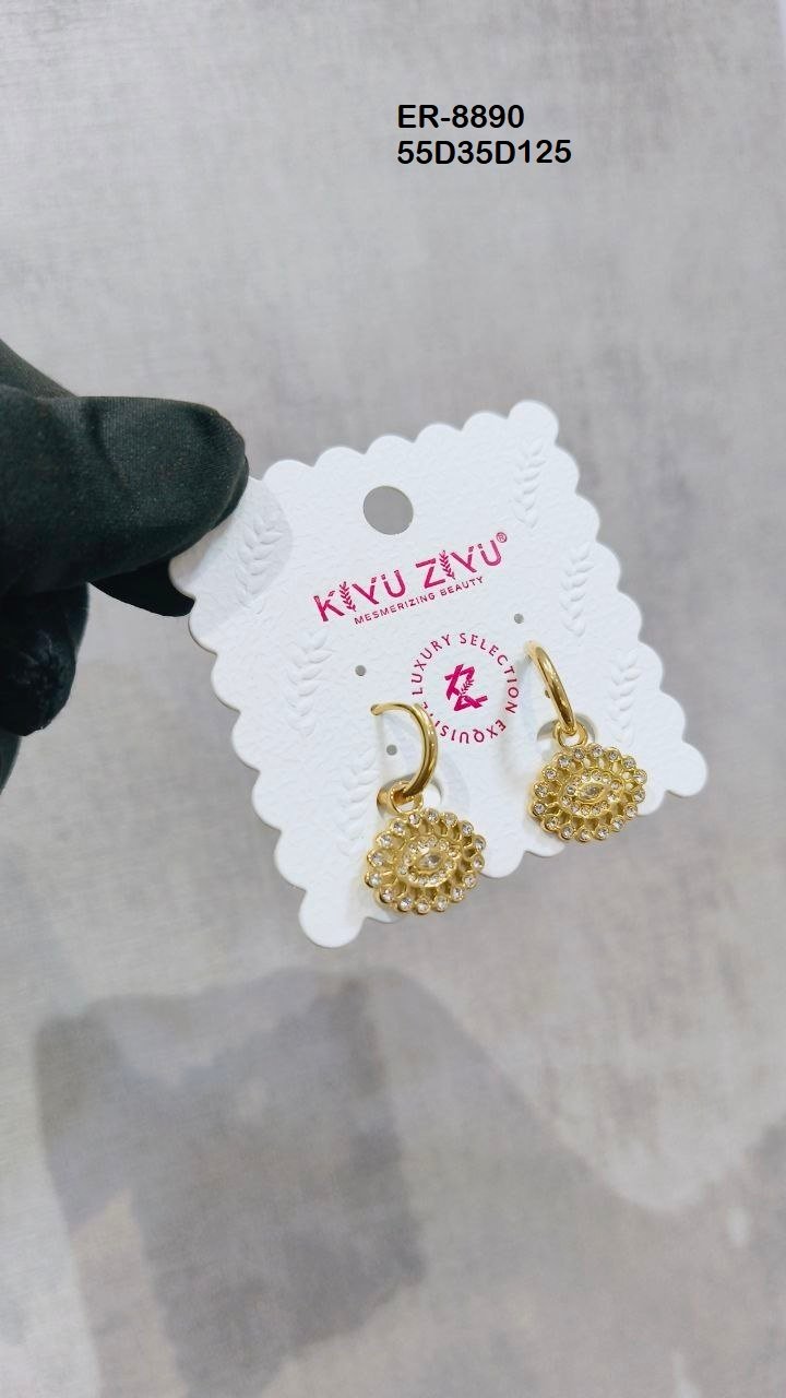 ER-8890 Anti-Tarnish Stainless Steel Earrings