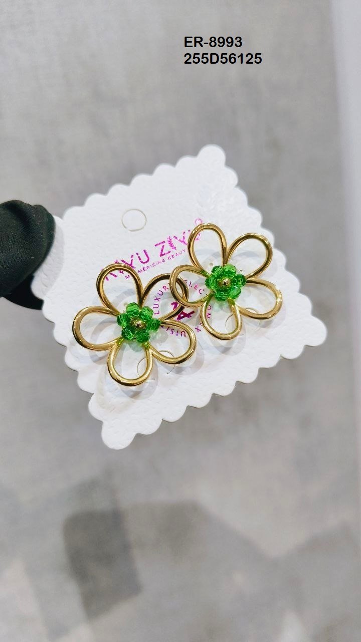 ER-8993 Anti-Tarnish Stainless Steel Earrings