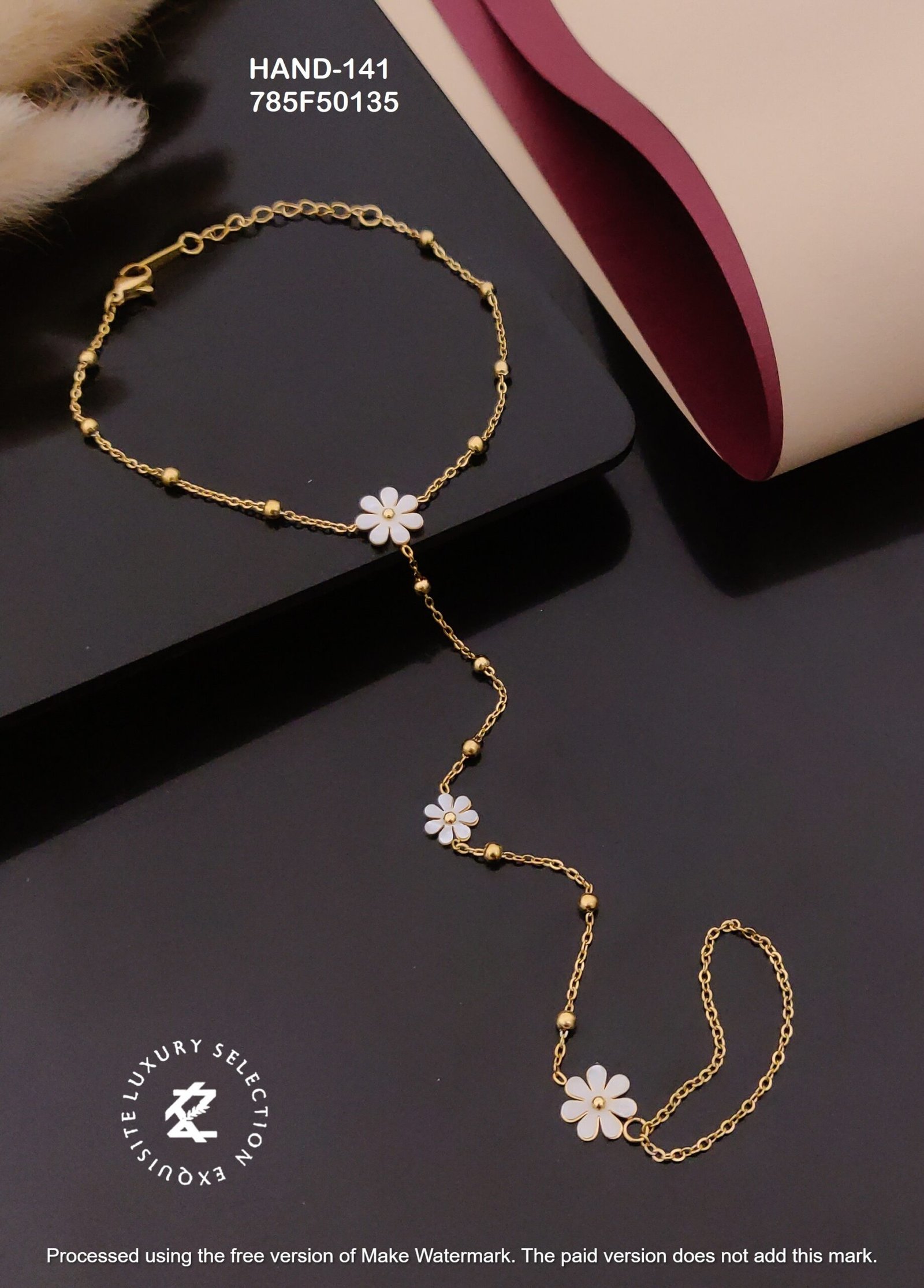 HAND-141 Anti-Tarnish Stainless Steel Hand Chain Hand Chain