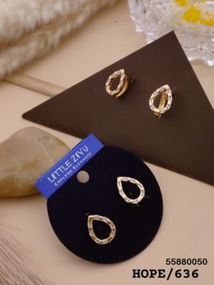 HOPE-636 Anti Tarnish Impoted Gold Plated  STUDS