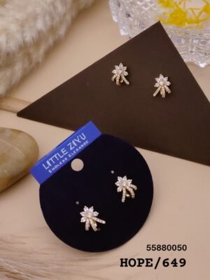 HOPE-649 Anti Tarnish Impoted Gold Plated  STUDS