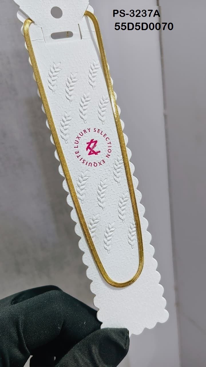 PS-3237A Anti-Tarnish Stainless Steel Chain Necklace Necklace