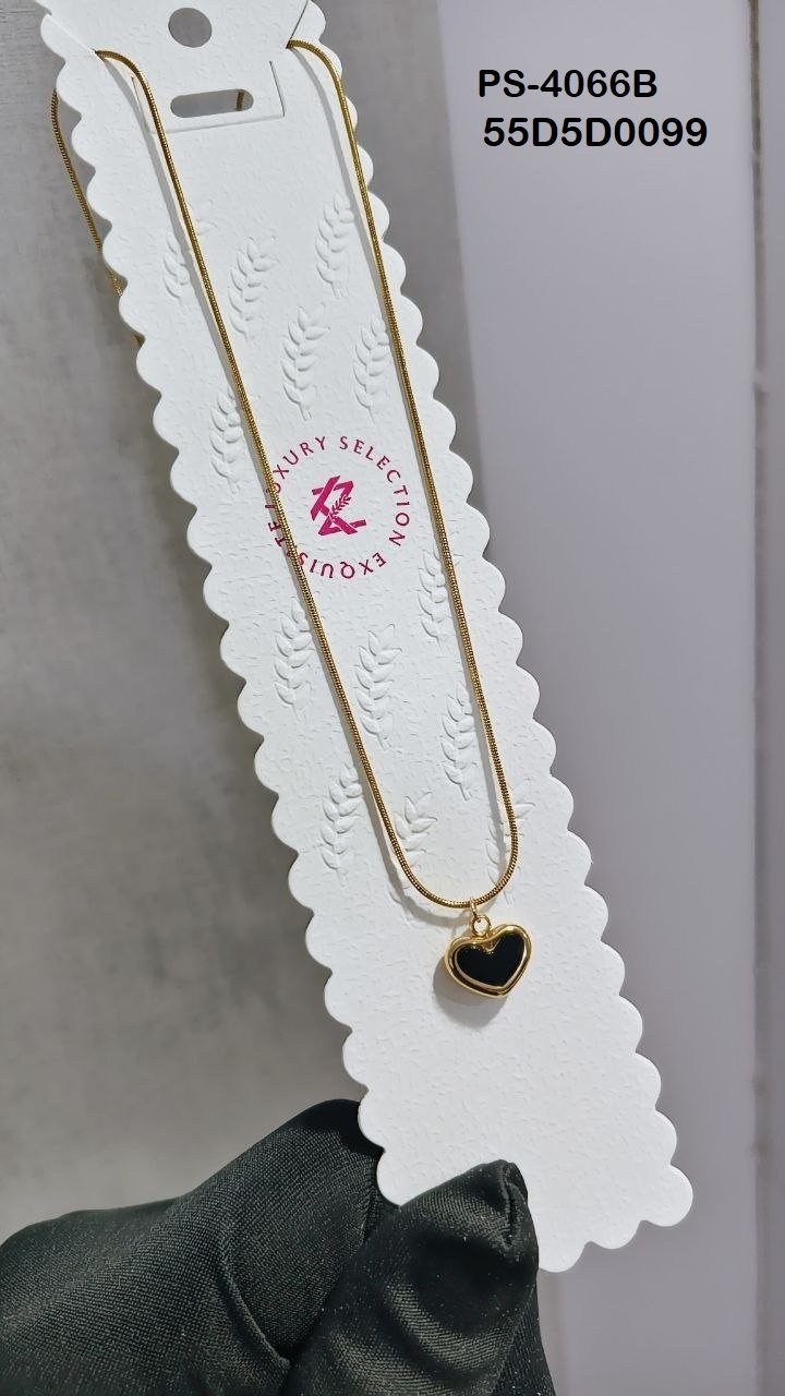 PS-4066B Anti-Tarnish Stainless Steel Chain Necklace Necklace