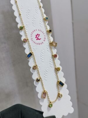 PS-4840C Anti-Tarnish Stainless Steel Chain Necklace Necklace