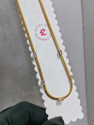 PS-8672 Anti-Tarnish Stainless Steel Chain Necklace Necklace