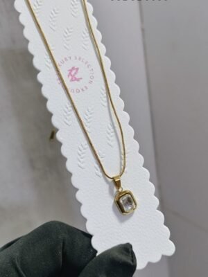 PS-8673 Anti-Tarnish Stainless Steel Chain Necklace Necklace