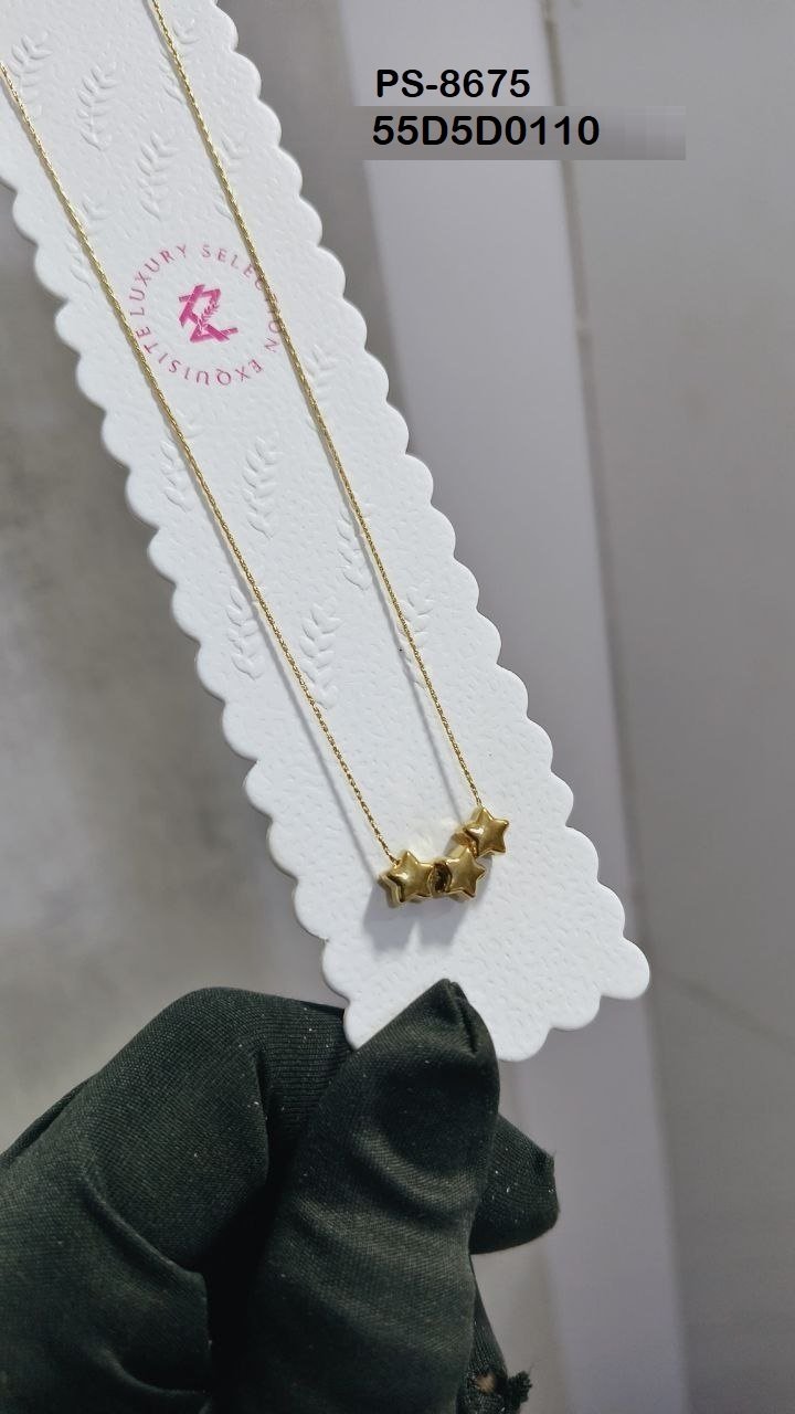 PS-8675 Anti-Tarnish Stainless Steel Chain Necklace Necklace