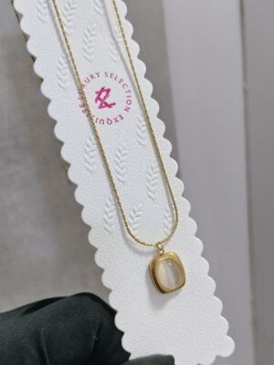 PS-8678 Anti-Tarnish Stainless Steel Chain Necklace Necklace