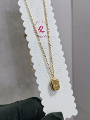 PS-8679 Anti-Tarnish Stainless Steel Chain Necklace Necklace