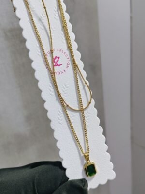 PS-8683 Anti-Tarnish Stainless Steel Chain Necklace Necklace