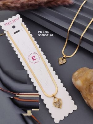 PS-8780 Anti-Tarnish Stainless Steel  Necklace